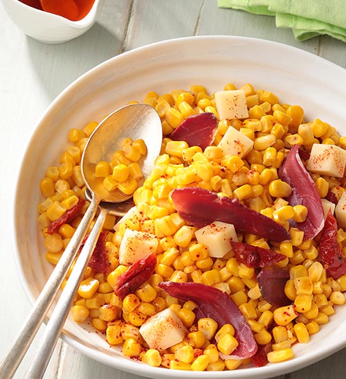 Salade de Maïs au magret fumé